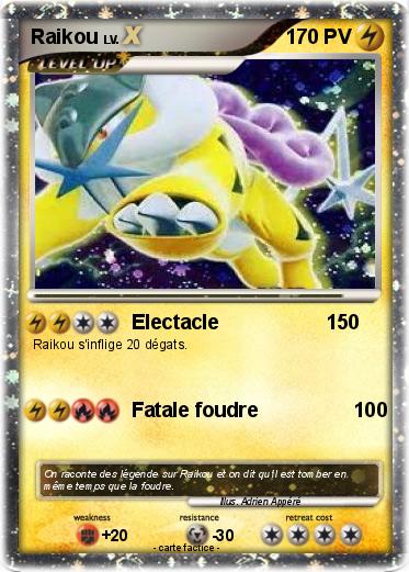 Pokemon Raikou