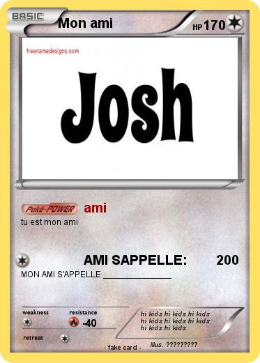 Pokemon Mon ami