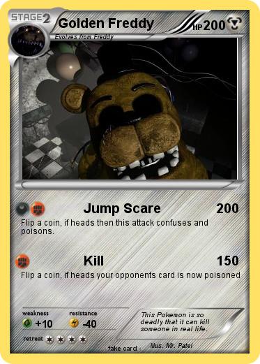 Pokemon Golden Freddy