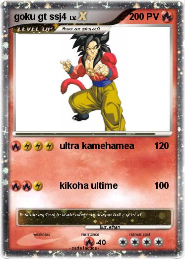 Pokemon goku gt ssj4
