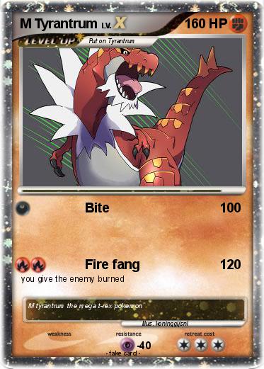 Pokemon M Tyrantrum