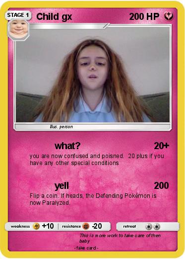 Pokemon Child gx