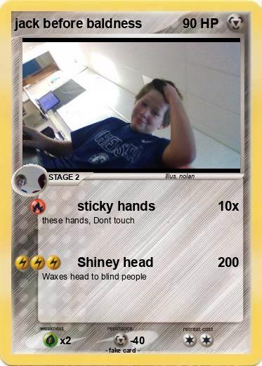 Pokemon jack before baldness