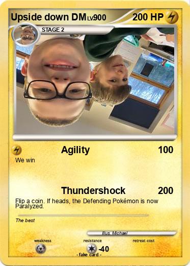 Pokemon Upside down DM