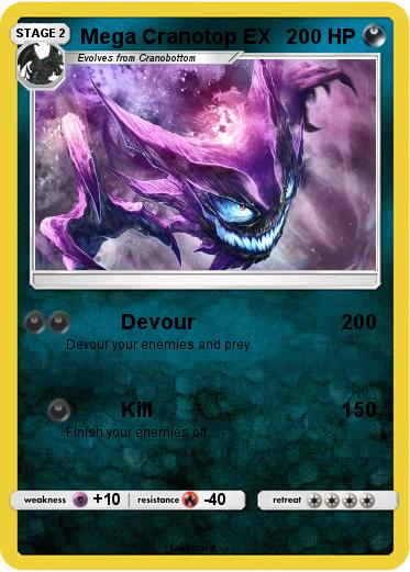 Pokemon Mega Cranotop EX