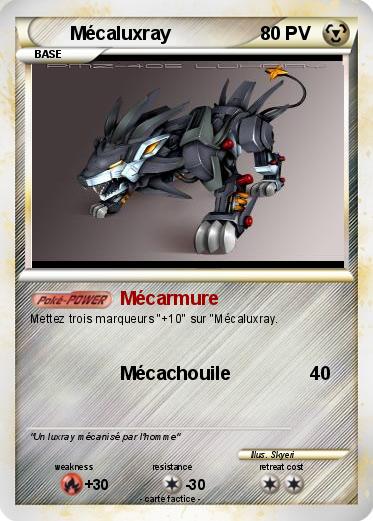 Pokemon Mécaluxray