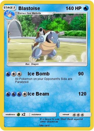Pokemon Blastoise
