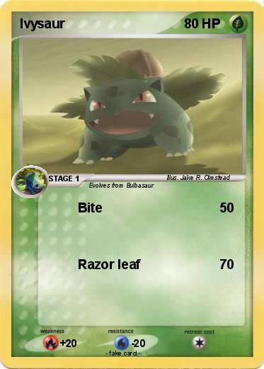 Pokemon Ivysaur