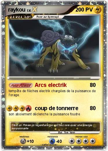 Pokemon raykou