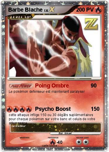 Pokemon Barbe Blache