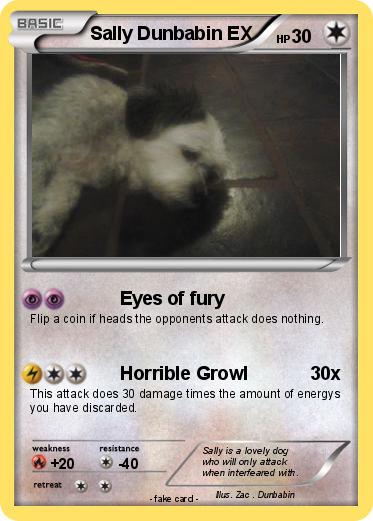 Pokemon Sally Dunbabin EX