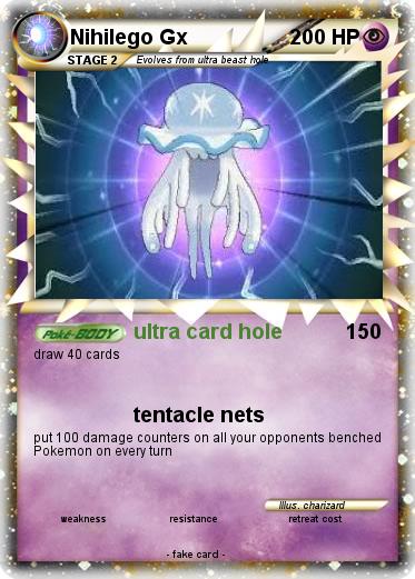 Pokemon Nihilego Gx