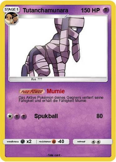 Pokemon Tutanchamunara
