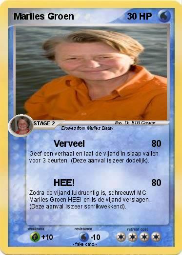 Pokemon Marlies Groen