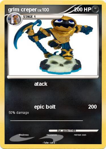 Pokemon grim creper