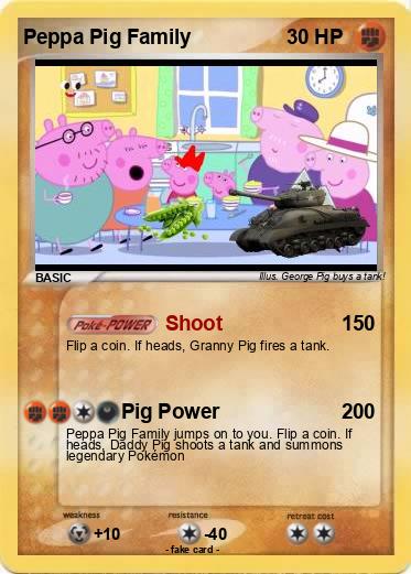 Pokemon Peppa Pig Family