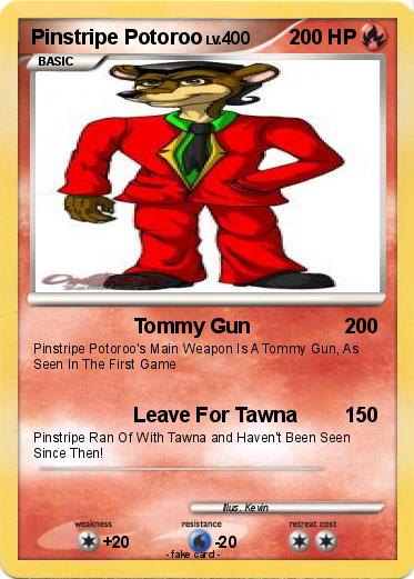 Pokemon Pinstripe Potoroo