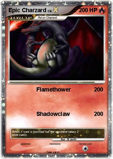 Pokemon Epic Charzard