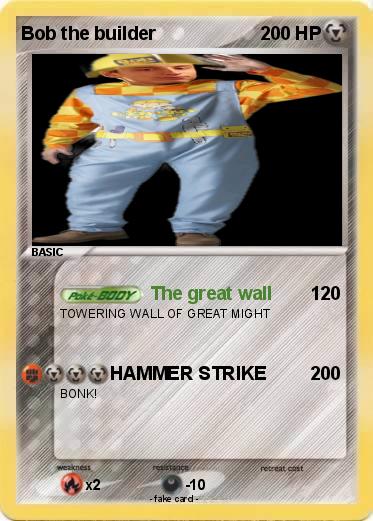 Pokemon Bob the builder