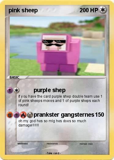 Pokemon pink sheep