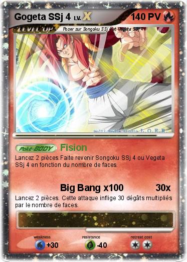Pokemon Gogeta SSj 4