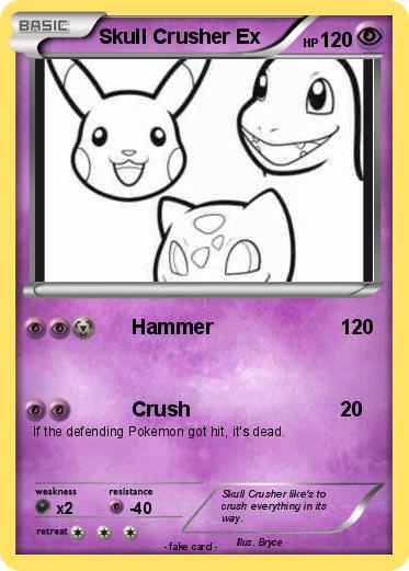 Pokemon Skull Crusher Ex