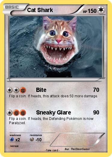 Pokemon Cat Shark