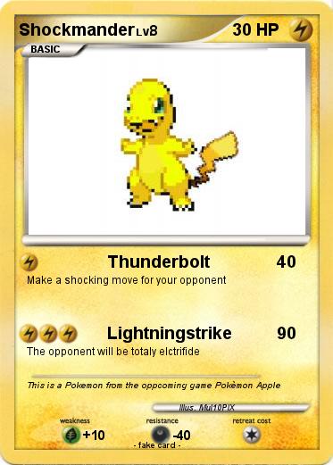 Pokemon Shockmander