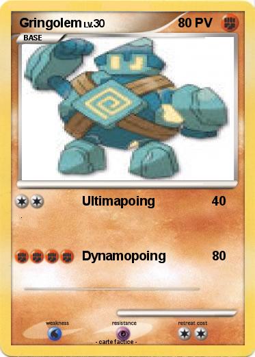 Pokemon Gringolem