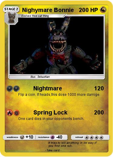 Pokemon Nighymare Bonnie