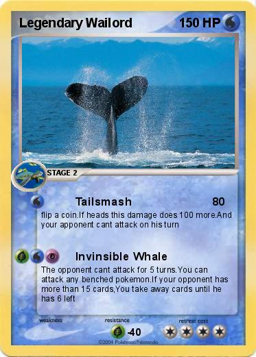 Pokemon Legendary Wailord