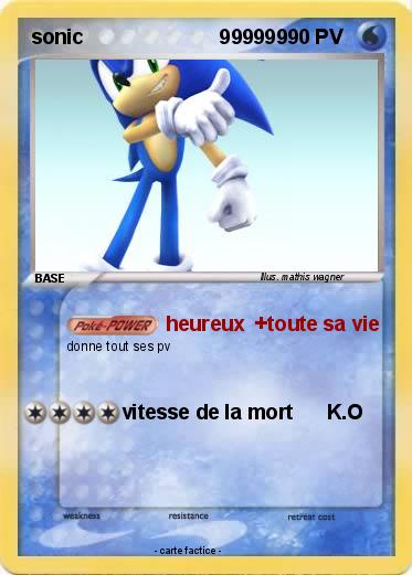 Pokemon sonic                        999999