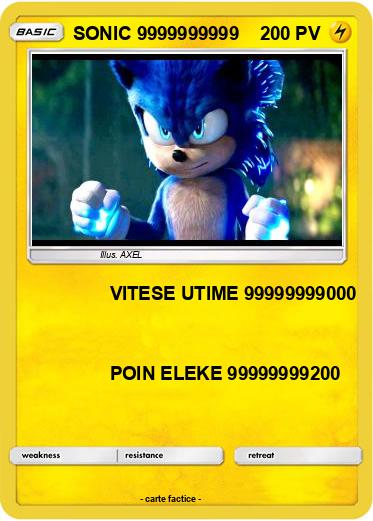 Pokemon SONIC 9999999999
