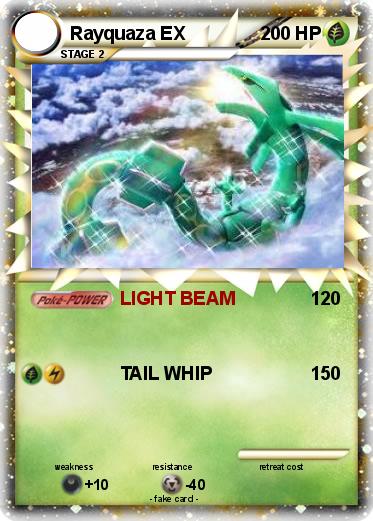 Pokemon Rayquaza EX
