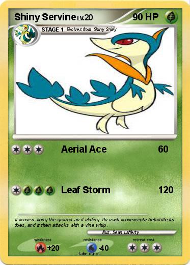 Pokemon Shiny Servine