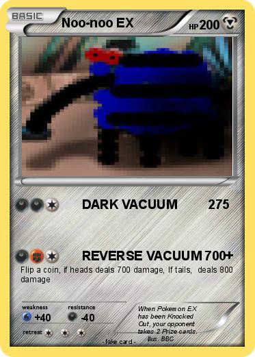 Pokemon Noo-noo EX