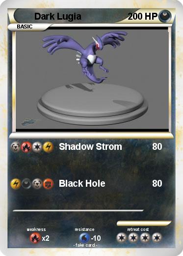 Pokemon Dark Lugia
