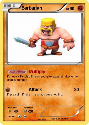 Pokemon Barbarian