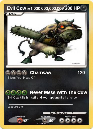 Pokemon Evil Cow