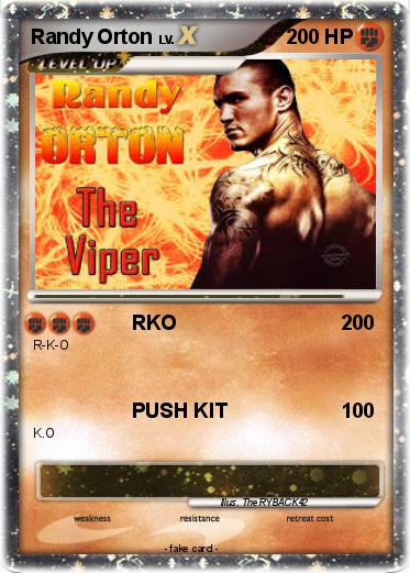 Pokemon Randy Orton
