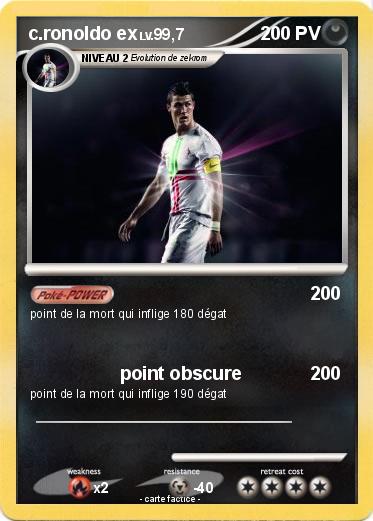 Pokemon c.ronoldo ex