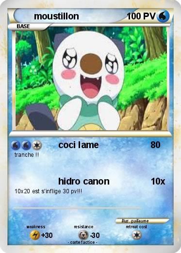 Pokemon moustillon