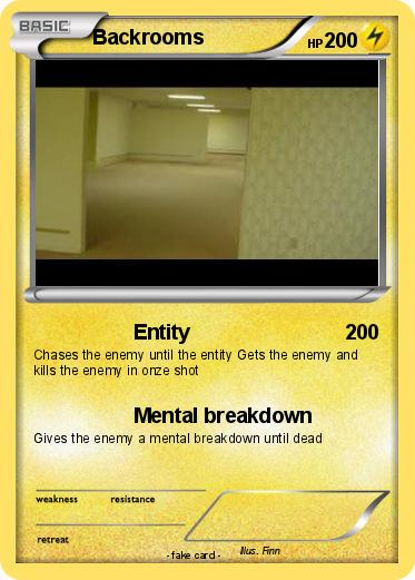 Pokemon Backrooms