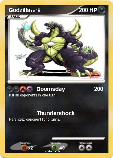 Pokemon Godzilla