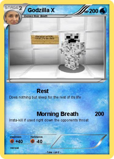 Pokemon Godzilla X