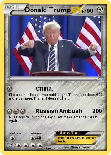 Pokemon Donald Trump