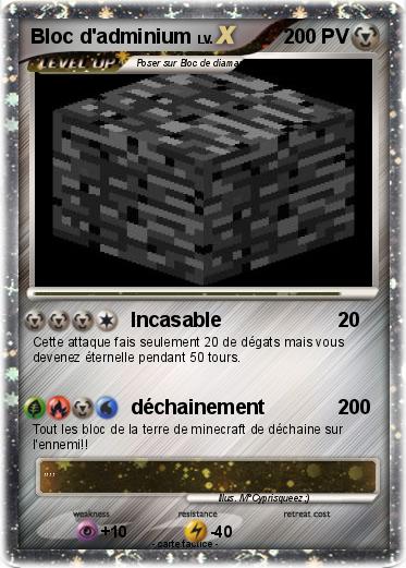 Pokemon Bloc d'adminium