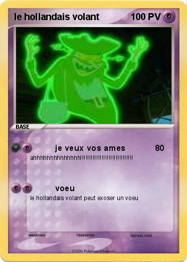 Pokemon le hollandais volant