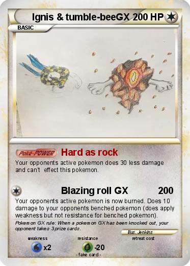 Pokemon Ignis & tumble-beeGX