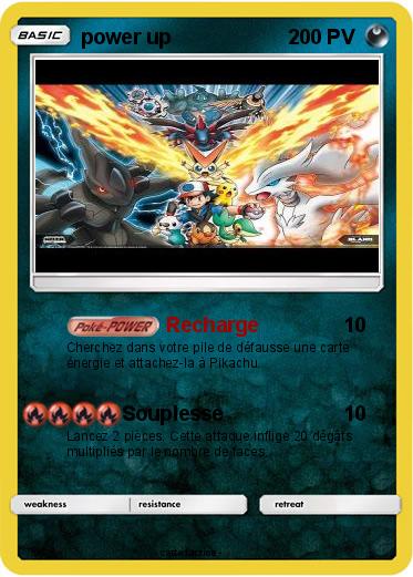 Pokemon power up